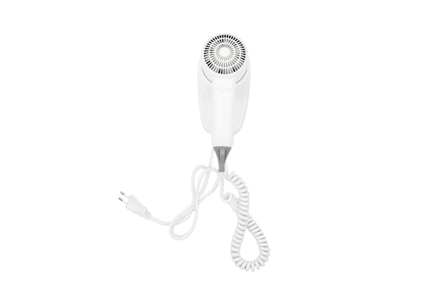 EMPIRE VIENTO 1 HOTELOVÝ FÉN ZÁVĚSNÝ ABS PLAST BÍLÝ