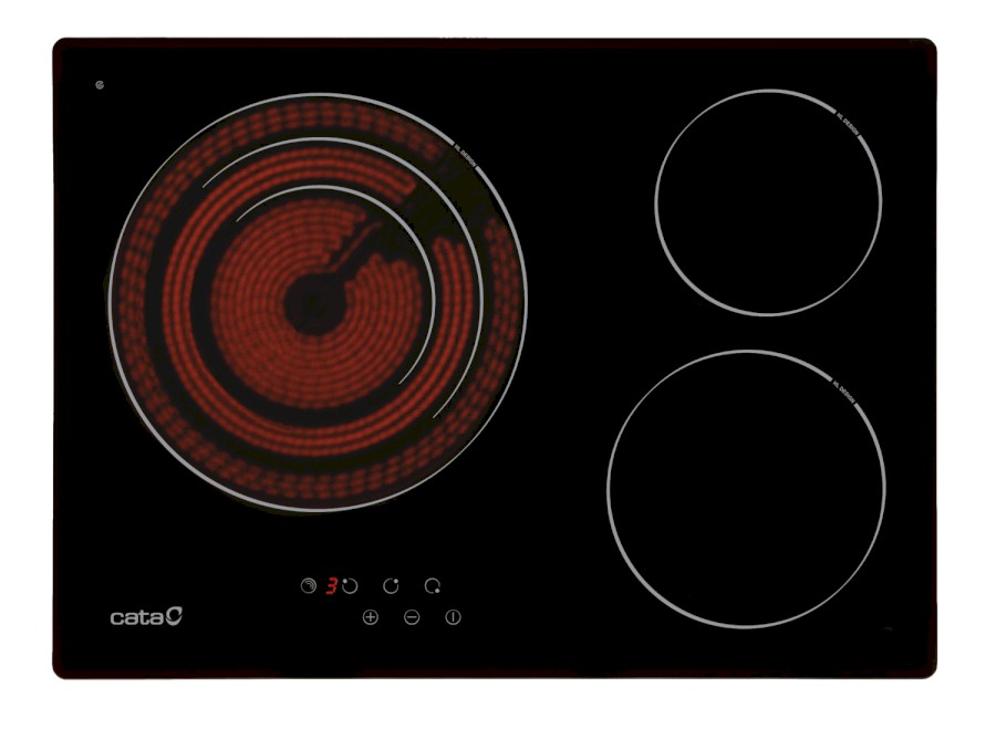 Sklokeramická deska CATA TT 5003 43 cm 3 zóny